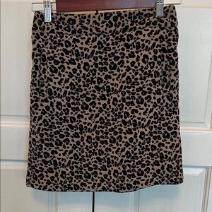 Leopard Print Women's Express Skirt